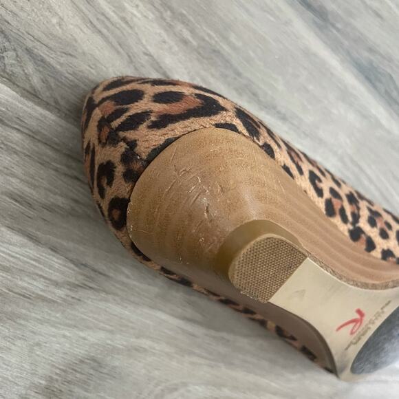 Rampage animal print peep toe shoes size 5 - Picture 4 of 9